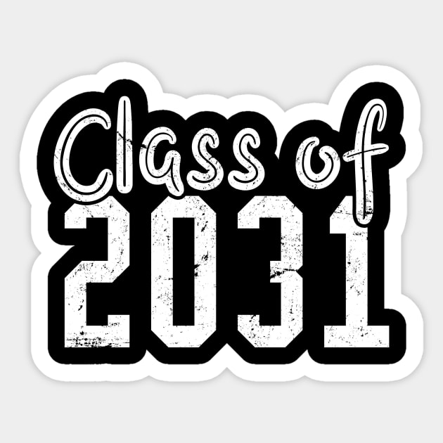 Class of 2031 Sticker by hoopoe